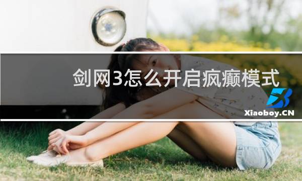 剑网3怎么开启疯癫模式