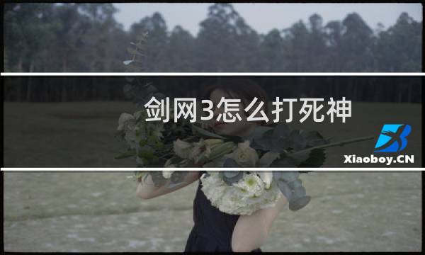 剑网3怎么打死神