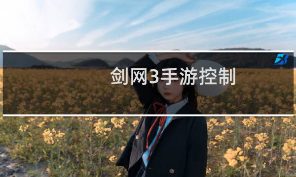 剑网3手游控制
