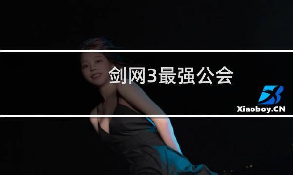 剑网3最强公会