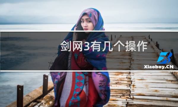 剑网3有几个操作