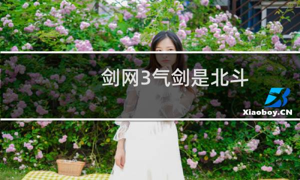 剑网3气剑是北斗