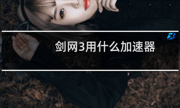 剑网3用什么加速器