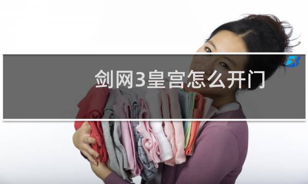 剑网3皇宫怎么开门