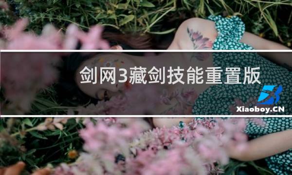 剑网3藏剑技能重置版