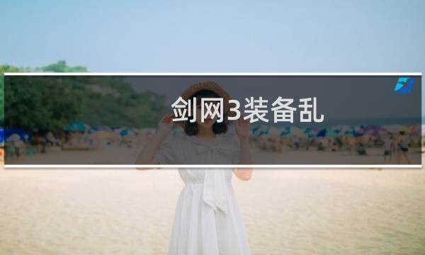 剑网3装备乱