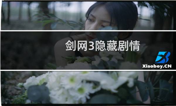 剑网3隐藏剧情