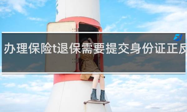 办理保险t退保需要提交身份证正反面吗