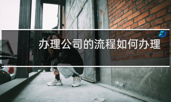 办理公司的流程如何办理