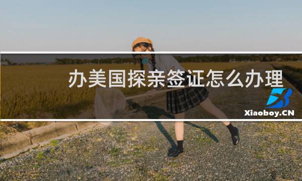 办美国探亲签证怎么办理