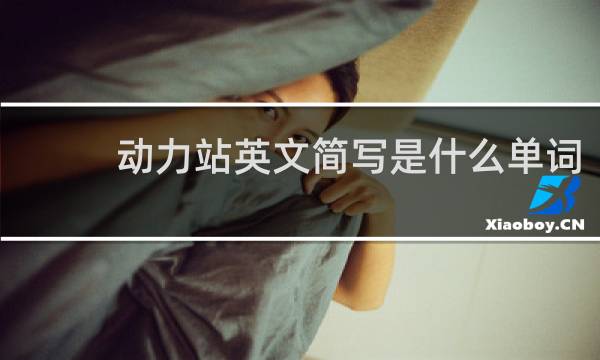 动力站英文简写是什么单词