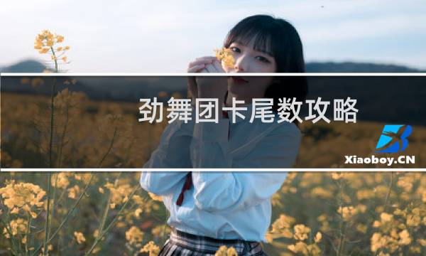 劲舞团卡尾数攻略