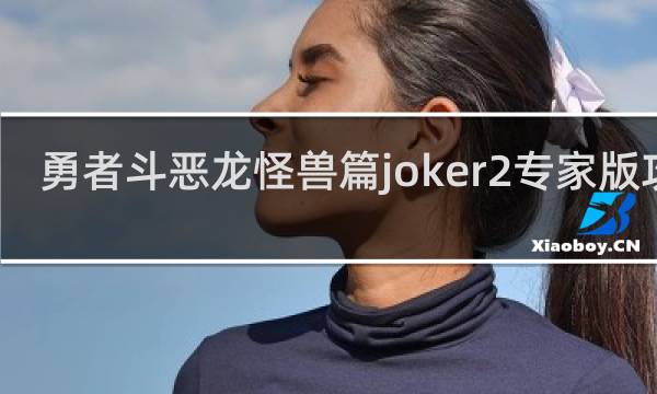 勇者斗恶龙怪兽篇joker2专家版攻略