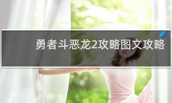 勇者斗恶龙2攻略图文攻略
