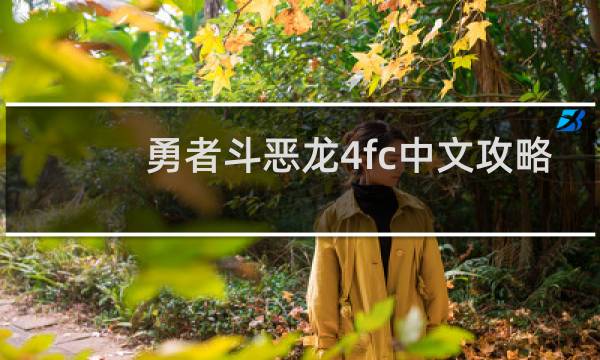 勇者斗恶龙4fc中文攻略