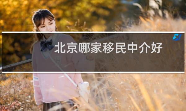 北京哪家移民中介好