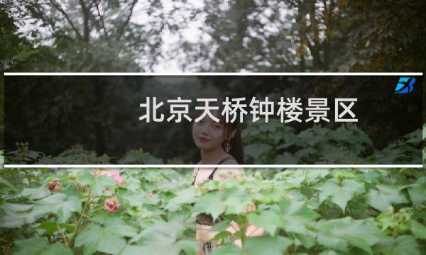 北京天桥钟楼景区