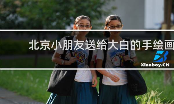 北京小朋友送给大白的手绘画