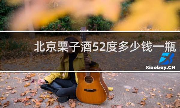 北京栗子酒52度多少钱一瓶