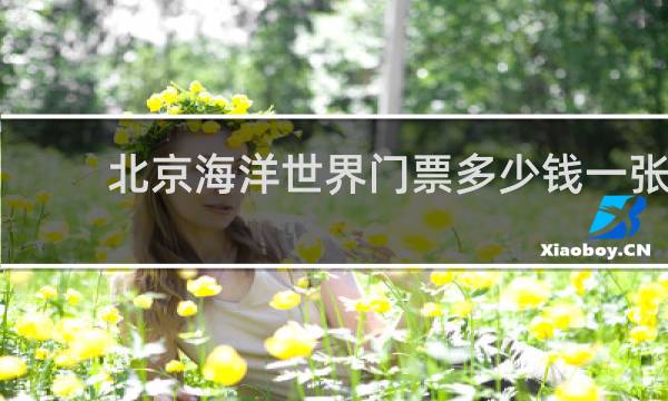 北京海洋世界门票多少钱一张