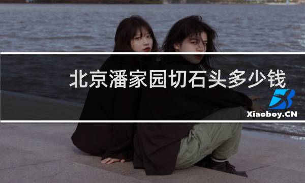北京潘家园切石头多少钱