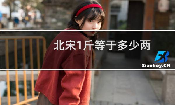 北宋1斤等于多少两