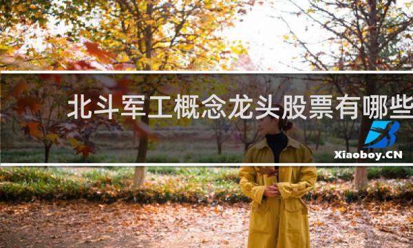 北斗军工概念龙头股票有哪些