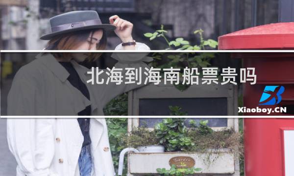 北海到海南船票贵吗