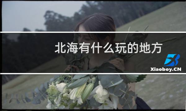 北海有什么玩的地方