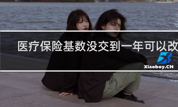 医疗保险基数没交到一年可以改吗