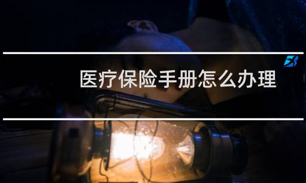 医疗保险手册怎么办理