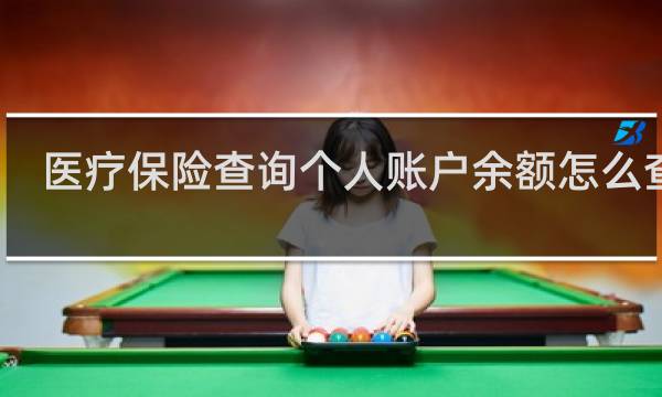 医疗保险查询个人账户余额怎么查询