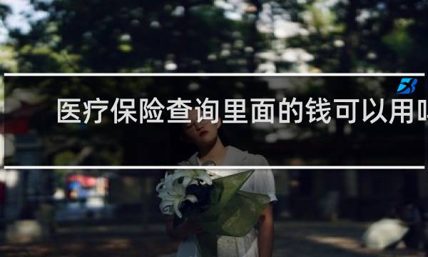 医疗保险查询里面的钱可以用吗