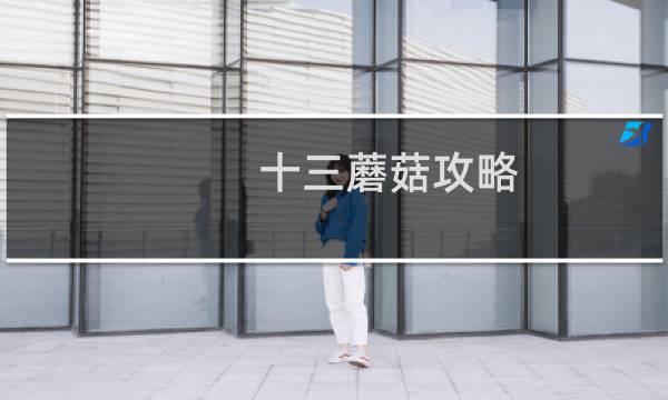 十三蘑菇攻略