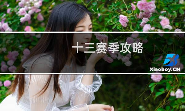 十三赛季攻略