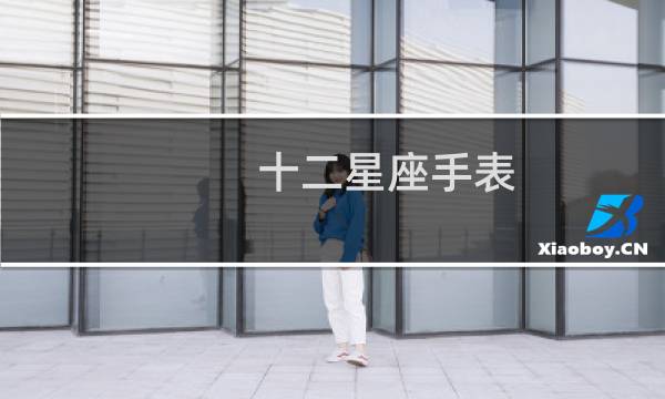 十二星座手表