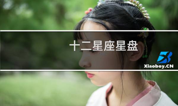 十二星座星盘