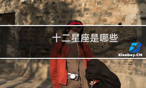 十二星座是哪些