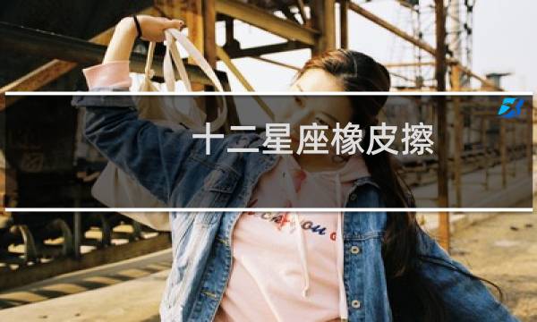 十二星座橡皮擦