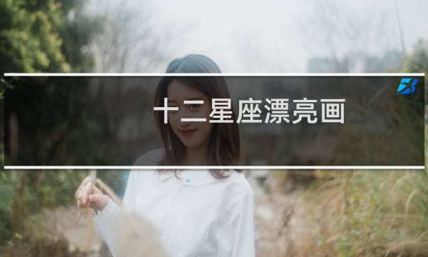 十二星座漂亮画