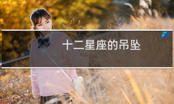 十二星座的吊坠