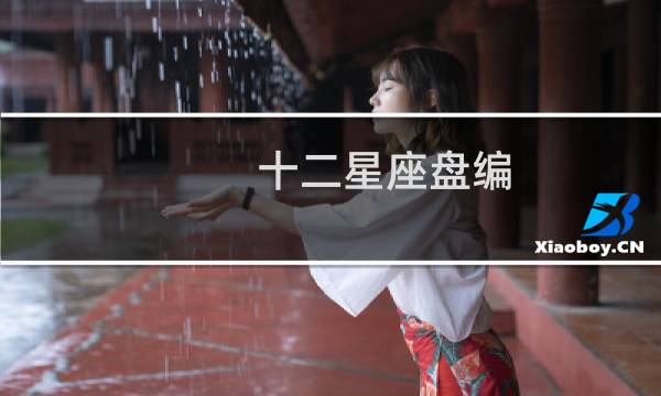 十二星座盘编