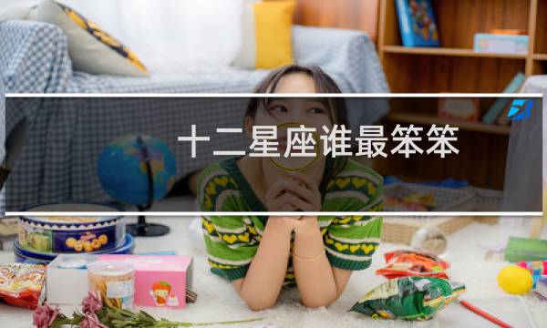 十二星座谁最笨笨