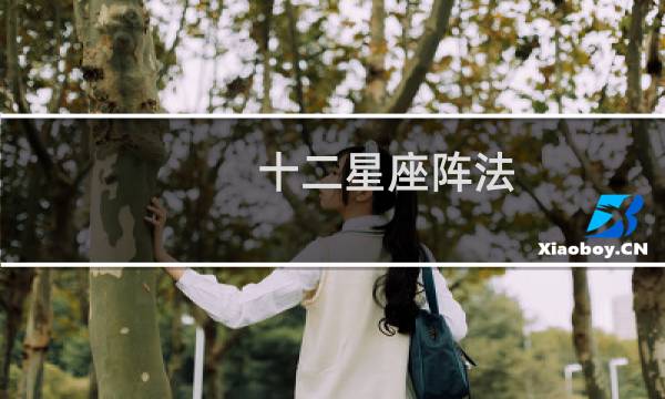 十二星座阵法
