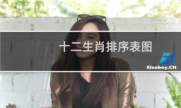 十二生肖排序表图