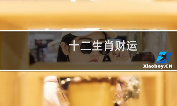 十二生肖财运