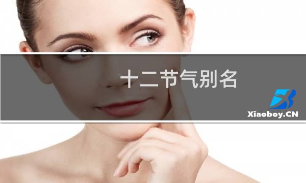 十二节气别名