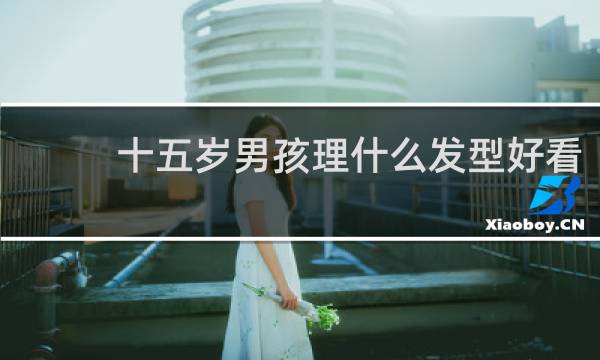 十五岁男孩理什么发型好看