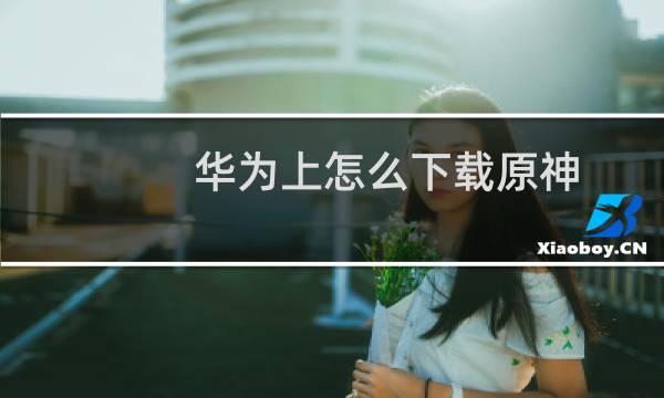 华为上怎么下载原神