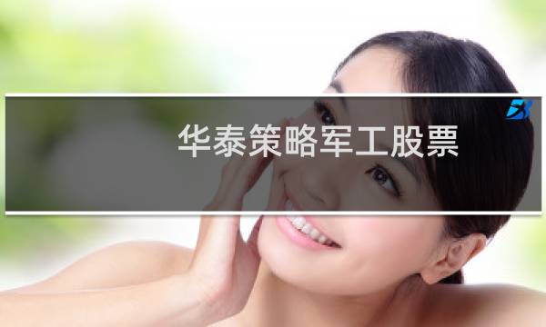 华泰策略军工股票